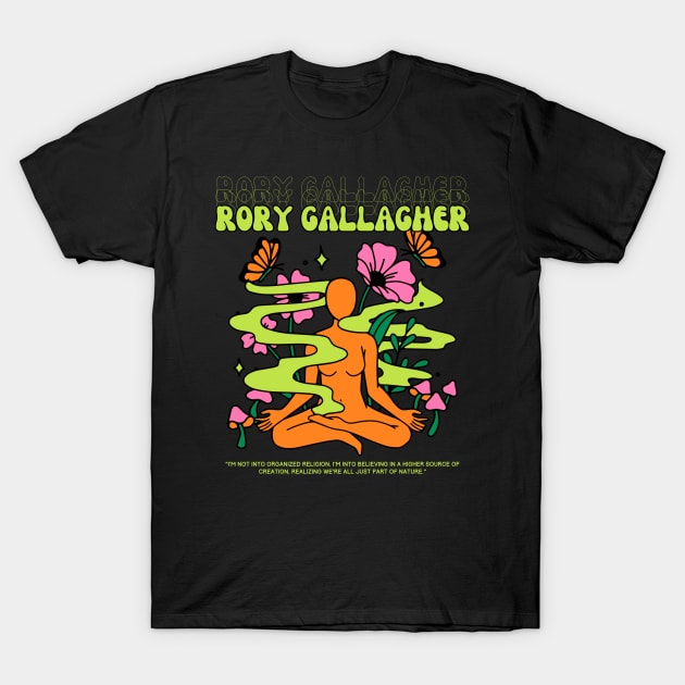 Rory Gallagher // Yoga T-Shirt by Mamamiyah